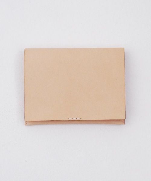 nejicommu.ネジコミュ.MINI FLAP WALLET [NATURAL]_