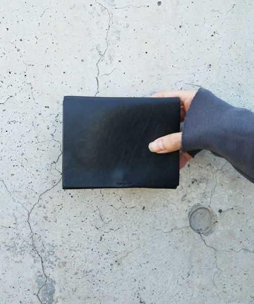 nejicommu.ネジコミュ.MINI FLAP WALLET [BLACK]_
