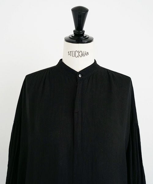 suzuki takayuki.スズキタカユキ.puff-sleeve dress [S231-24/black]