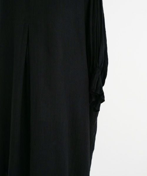 suzuki takayuki スズキタカユキ puff-sleeve dress [S231-24/black]