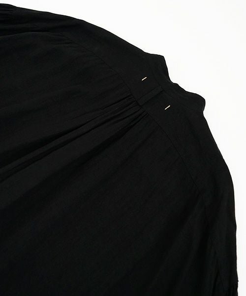 suzuki takayuki.スズキタカユキ.puff-sleeve dress [S231-24/black]