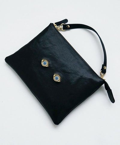 AHCAHCUM.あちゃちゅむ.お目目のバッグ[black]