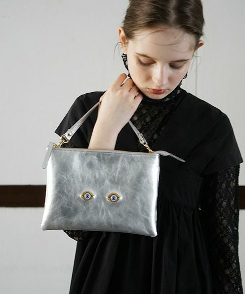 AHCAHCUM.あちゃちゅむ.お目目のバッグ[black]