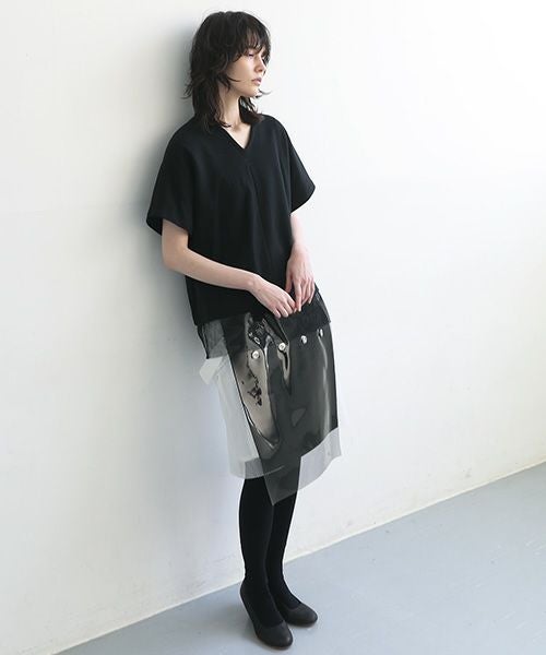 SWANLAKE.スワンレイク.Vネックプルオーバー[CT-1553]