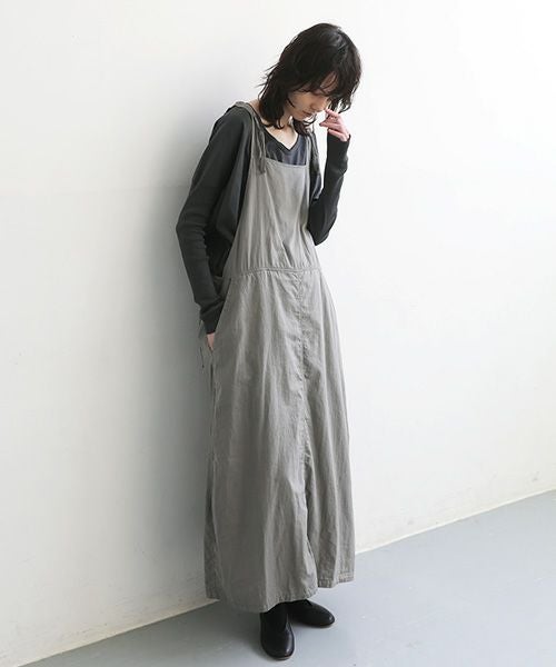 25ss 新品 クリステンセンドゥノルド H-260 コットン リブ トップ 1 KristenseN DU NORD クリステンセンドゥノルド SKIRTOVERALL [221