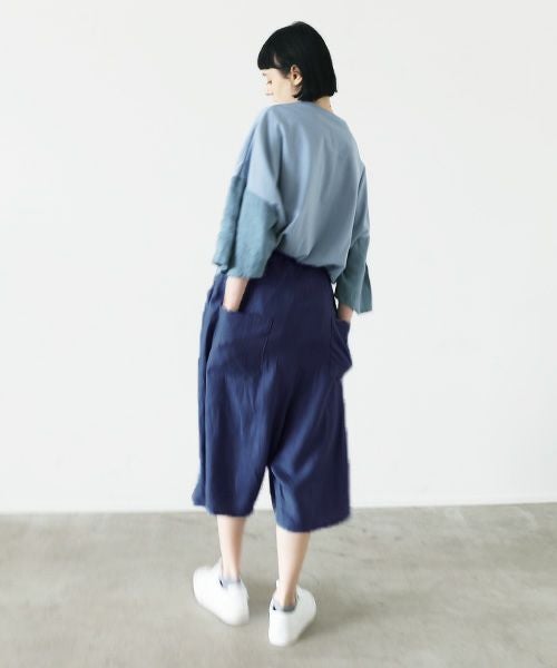 VUy.ヴウワイ.chord short pants vuy-s23-p04[BLUE]_
