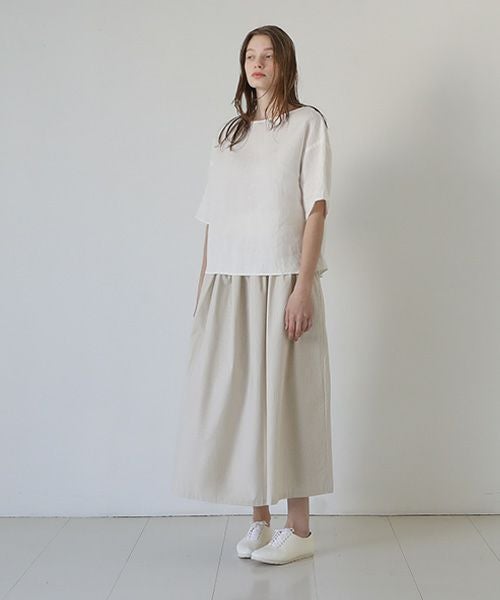 Mochi / home&miles.モチ / ホーム＆マイルズ. T-blouse [ecru]