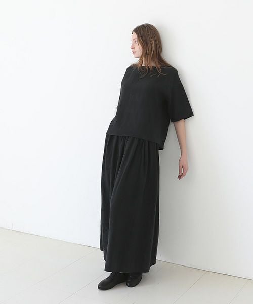 Mochi / home&miles.モチ / ホーム＆マイルズ. T-blouse [black]