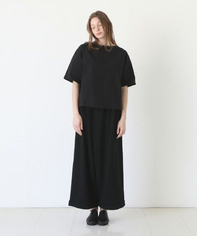 Mochi / home&miles.モチ / ホーム＆マイルズ.asymmetry sweatpants [black]