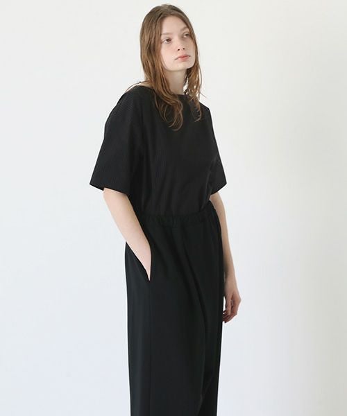 Mochi / home&miles.モチ / ホーム＆マイルズ.asymmetry sweatpants [black]