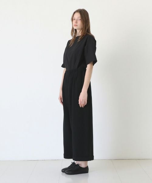 Mochi / home&miles.モチ / ホーム＆マイルズ.asymmetry sweatpants [black]
