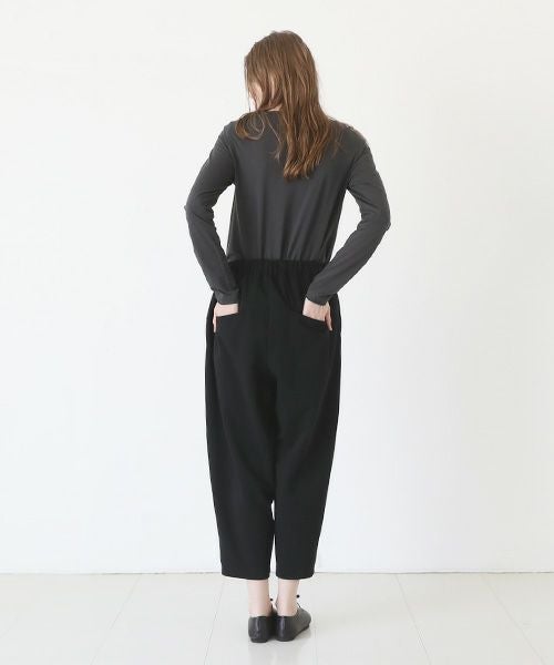 Mochi / home&miles.モチ / ホーム＆マイルズ.tapered sweatpants [black]