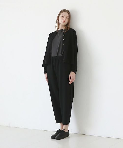 Mochi / home&miles.モチ / ホーム＆マイルズ.tapered sweatpants [black]