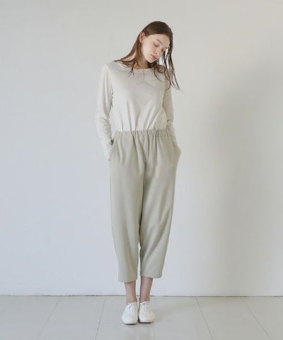 Mochi / home&miles.モチ / ホーム＆マイルズ.tapered sweatpants [chalk]