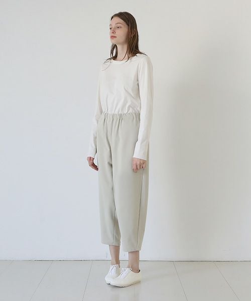 Mochi / home&miles.モチ / ホーム＆マイルズ.tapered sweatpants [chalk]