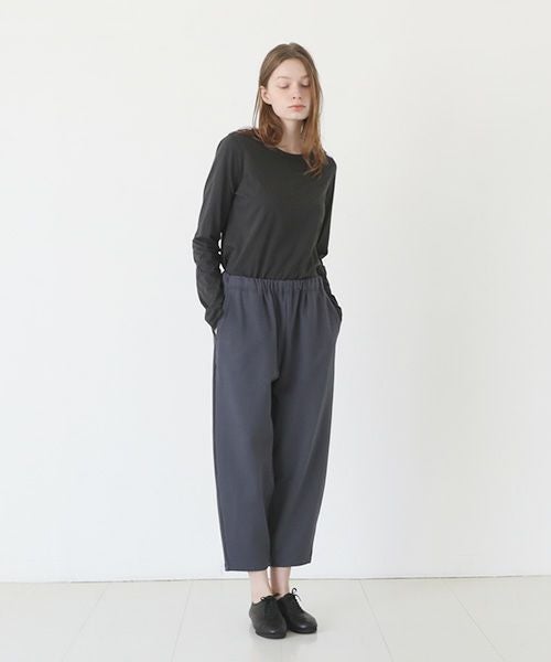Mochi / home&miles.モチ / ホーム＆マイルズ.tapered sweatpants [charcoal grey]