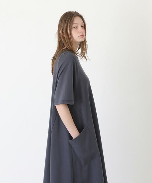 Mochi / home&miles.モチ / ホーム＆マイルズ.sweatdress [charcoal grey]