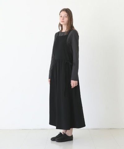 Mochi / home&miles.モチ / ホーム＆マイルズ.apron sweatsalopette [black]