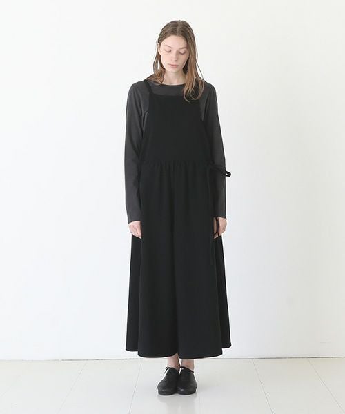 Mochi / home&miles.モチ / ホーム＆マイルズ.apron sweatsalopette [black]