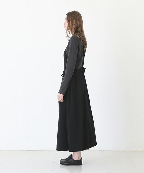 Mochi / home&miles.モチ / ホーム＆マイルズ.apron sweatsalopette [black]