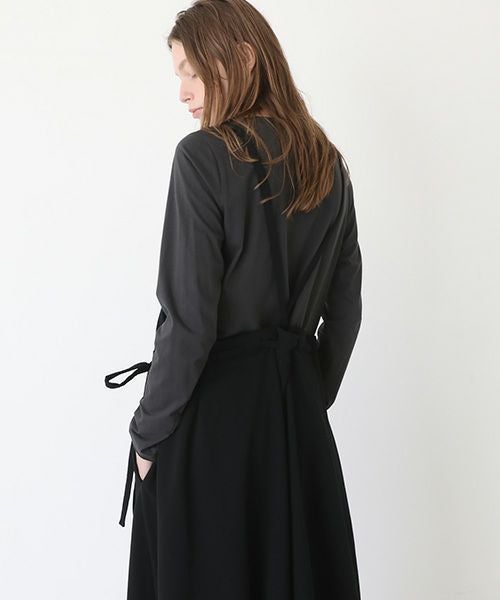 Mochi / home&miles.モチ / ホーム＆マイルズ.apron sweatsalopette [black]