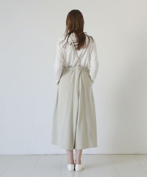 Mochi / home&miles.モチ / ホーム＆マイルズ.apron sweatsalopette [chalk]