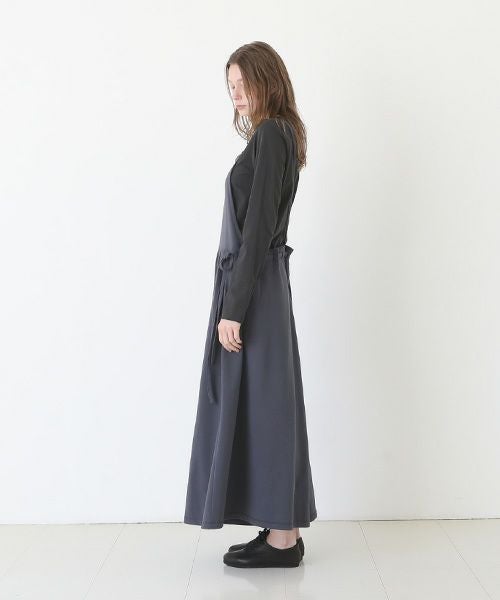 Mochi / home&miles.モチ / ホーム＆マイルズ.apron sweatsalopette [charcoal grey]