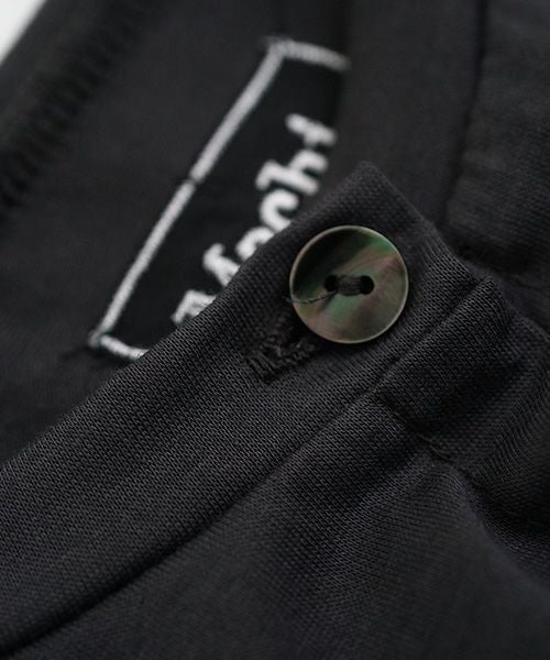 Mochi / home&miles.モチ / ホーム＆マイルズ.organic cotton cut & saw blouse  [charcoal grey]