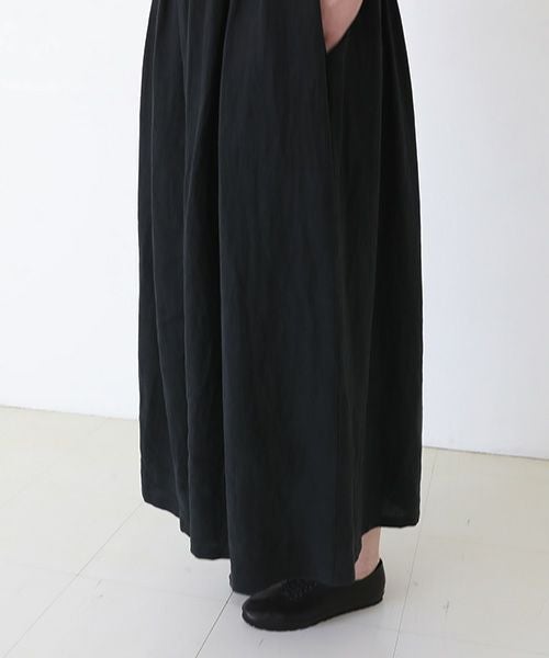 Mochi / home&miles.モチ / ホーム＆マイルズ.long skirt [black]