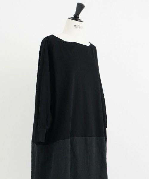 Mochi / home&miles.モチ / ホーム＆マイルズ.layered one piece [black]