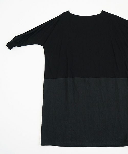 Mochi / home&miles.モチ / ホーム＆マイルズ.layered one piece [black]