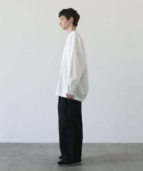 VU.ヴウ.ballon shirt-FINX COTTON vu-a23-s01[OFF WHITE]