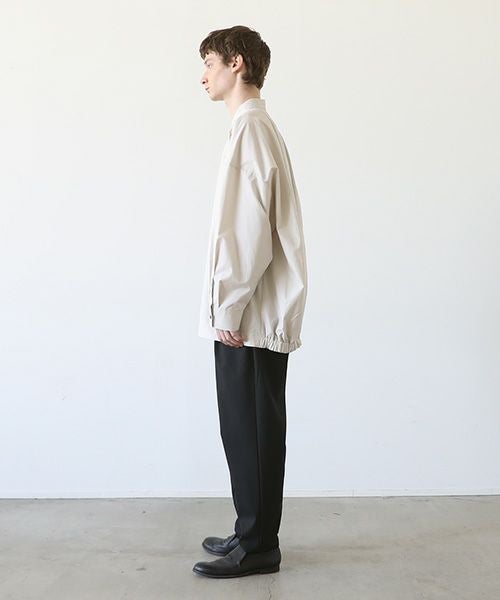 VU.ヴウ.ballon shirt-FINX COTTON vu-a23-s01[OFF BEIGE]