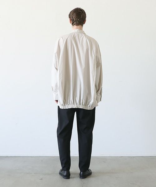 VU.ヴウ.ballon shirt-FINX COTTON vu-a23-s01[OFF BEIGE]