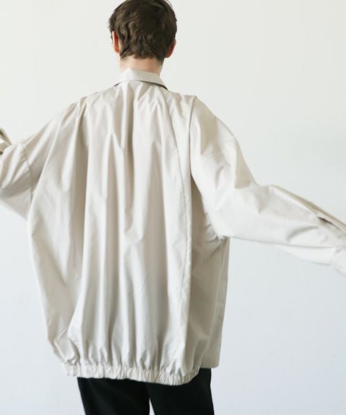 VU.ヴウ.ballon shirt-FINX COTTON vu-a23-s01[OFF BEIGE]