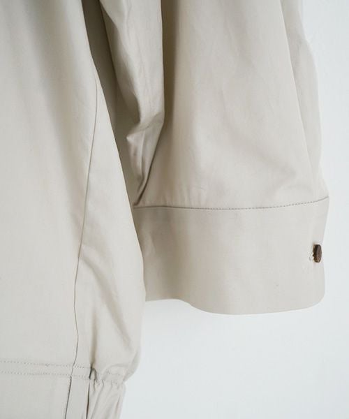 VU.ヴウ.ballon shirt-FINX COTTON vu-a23-s01[OFF BEIGE]