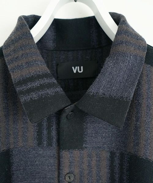 VU.ヴウ.check ballon shirt vu-a23-s01[CHECK]