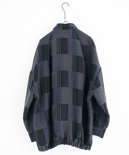 VU.ヴウ.check ballon shirt vu-a23-s01[CHECK]