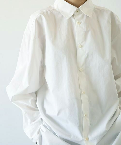 VU.ヴウ.base shirt-FINX COTTON vu-a23-s03[OFF WHITE]