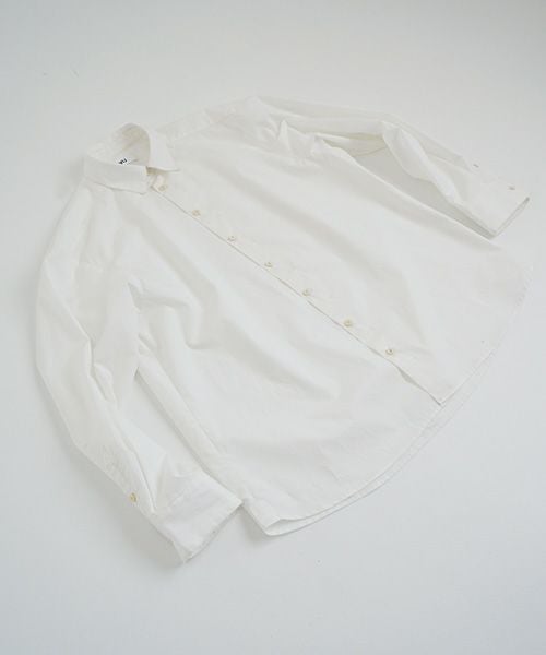 VU.ヴウ.base shirt-FINX COTTON vu-a23-s03[OFF WHITE]