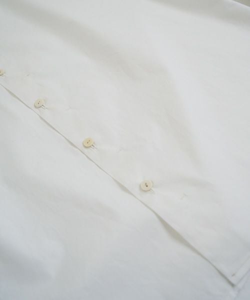 VU.ヴウ.base shirt-FINX COTTON vu-a23-s03[OFF WHITE]