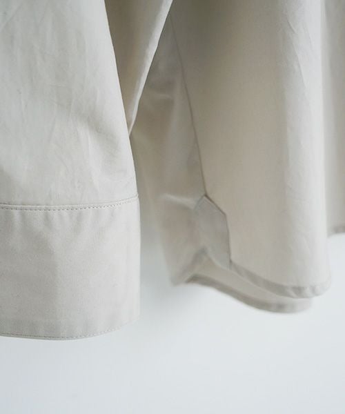 VU.ヴウ.base shirt-FINX COTTON vu-a23-s03[OFF BEIGE]