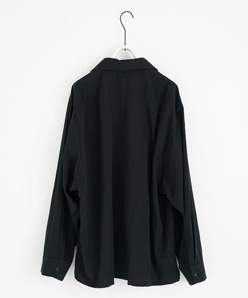 VU.ヴウ.open shirt vu-a23-s04[BLACK]