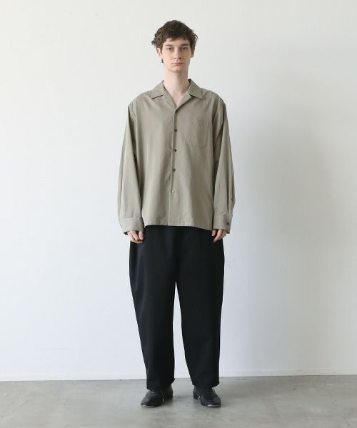 VU.ヴウ.open shirt vu-a23-s04[GREIGE]