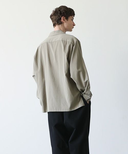 VU.ヴウ.open shirt vu-a23-s04[GREIGE]