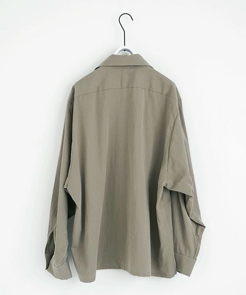 VU.ヴウ.open shirt vu-a23-s04[GREIGE]