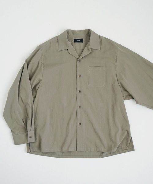 VU.ヴウ.open shirt vu-a23-s04[GREIGE]