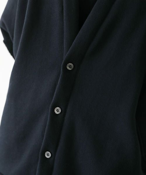 VU.ヴウ.boa sweat cardigan vu-a23-t07[BLACK]