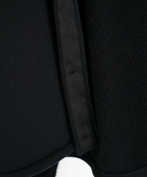 VU.ヴウ.boa sweat cardigan vu-a23-t07[BLACK]