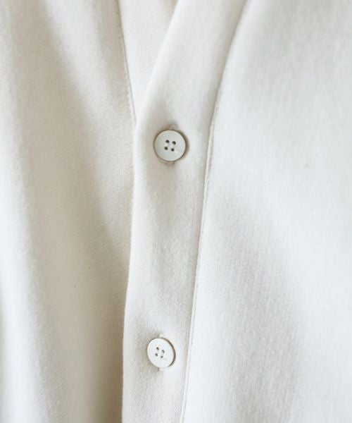 VU.ヴウ.boa sweat cardigan vu-a23-t07[OFF WHITE]